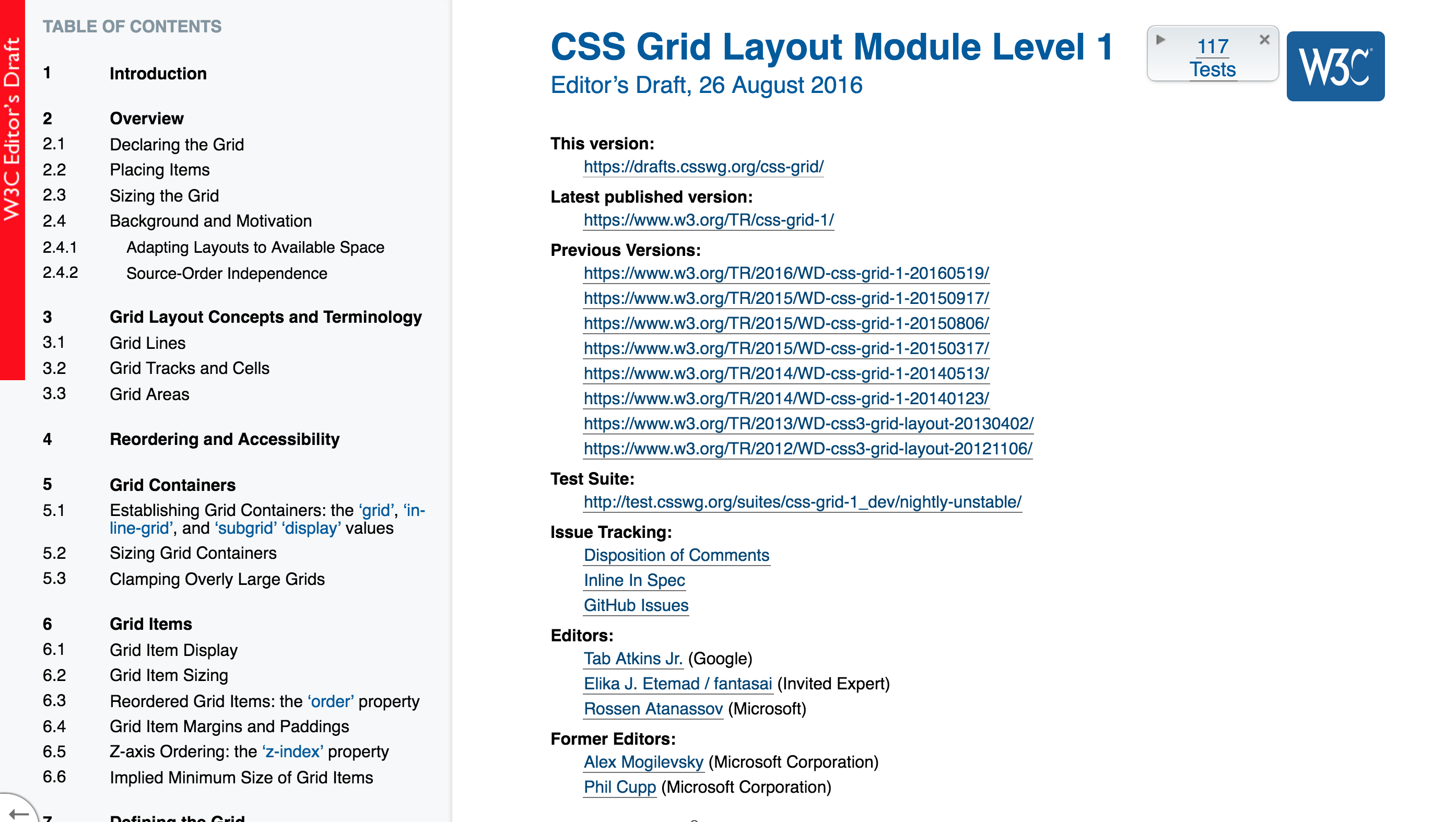 CSS Grid Layout Module
